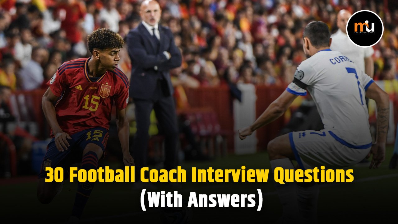 30 Football Coach Interview Questions (With Answers)